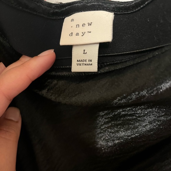 A New Day Satin Midi Skirt - Picture 3 of 3